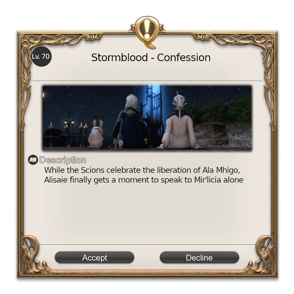 Stormblood - Confession Stormblood - Confession
